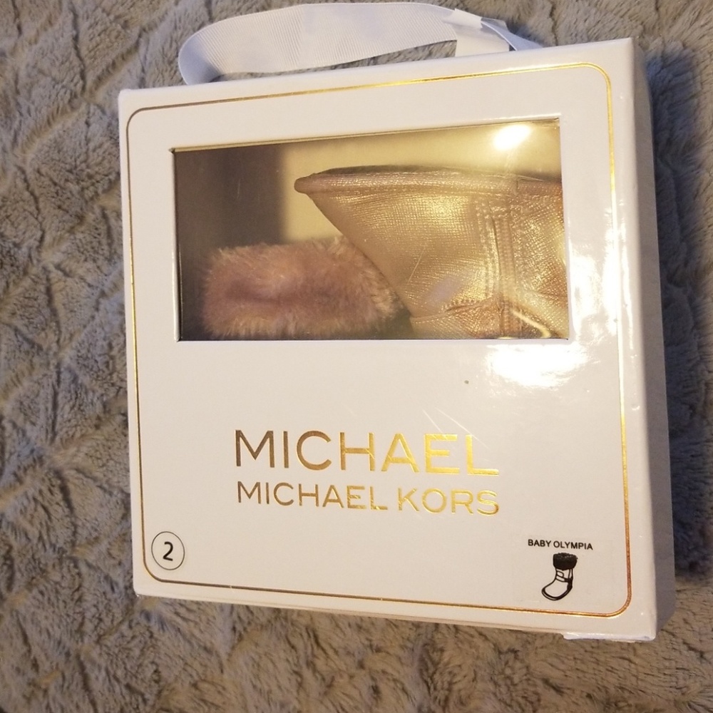 Infant girl's MK booties